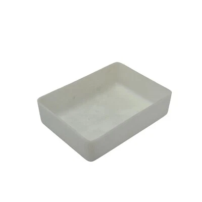 Пластиковая коробка белая длина 4 дюйма ширина 3 дюйма высота 1 дюйм толщина 0,03 дюйма - Изображение 1 из 4