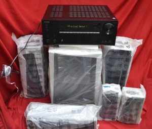 Onkyo HT-R695 5.1.2 Ch Dolby Atmos Home Theater Receiver & 6 speakers * NEW - Bild 1 von 21