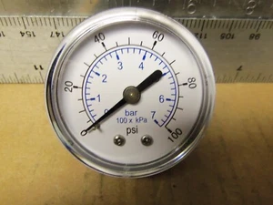 100 PSI - Manometer - P/N: WS-PE-GAGE-33 (NOS) - Bild 1 von 6