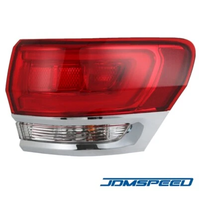 Right Passenger Rear Tail Light Clear Outer Fits 2014-2020 Jeep Grand Cherokee Foto 1 de 4