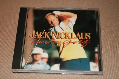 Turbografx CD game Jack Nicklaus Turbo Golf (Turbo Duo) original tested! - Image 1 of 4