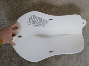 puj soft infant bath tub in grey