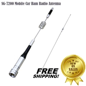 SG-7200 Mobile Car Ham Radio Antenna 144/ 430MHz Dual Band for Ham Amateur - Picture 1 of 2