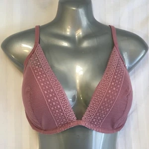 Bra Victoria's Secret 34DD Lace Incredible Plunge Padded Purple Mauve 24551212 - Imagen 1 de 12