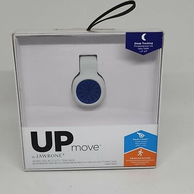 Emblema com clipe Jawbone UP Move atividade sem fio, rastreador de sono. Novo na caixa - Imagem 1 de 2