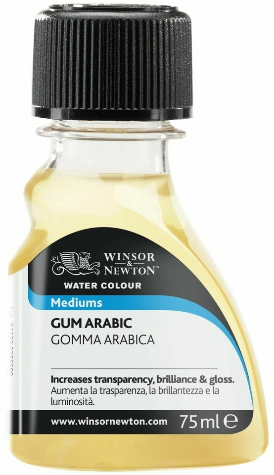 Gummi Arabicum für Aquarellfarben - verstärkt Glanz +Transparenz WINSOR & NEWTON