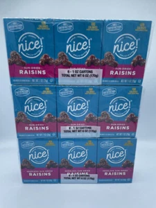 pack of 18 nice! sun dried delicious Raisins 28 g each pasas - Picture 1 of 5