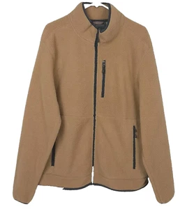 FREE COUNTRY FREE CYCLE Highland Sherpa Full Zip Jacket Sz L Fleece - Picture 1 of 19