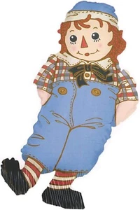 1 RAGGEDY ANDY SUPER SHAPE FOIL MYLAR BALLOON ~ Birthday Party Supplies NEW - Picture 1 of 4