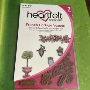 Juego de estampillas y troqueles Heartfelt Creations FRENCH COTTAGE SCAPES abiertos/nuevos - Imagen 1 de 5