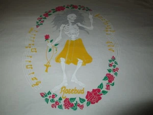 GRATEFUL DEAD JERRY GARCIA GUITAR ALEMBIC ROSEBUD CONCERT WHITE T-SHIRT-XXL-NEW - Picture 1 of 3