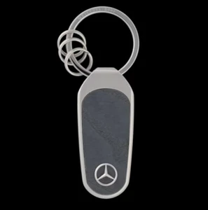 Original Mercedes-Benz Llavero, Pieza Decorativa Color Plata / Antracita B669 - Imagen 1 de 3