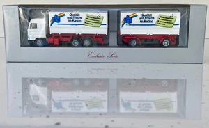 HERPA SCANIA 143M 500 LORRY AND DRAG PKL Qualität und Frische im Karton HO 1/87 - Picture 1 of 10