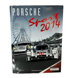 Porsche Sport 2014 Coffee Table Book Rich Color Photographs Behind The Scenes - Picture 1 of 24