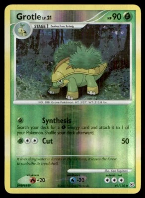 2007 Diamond & Pearl Reverse Holo Grotle #49 - Image 1 of 2