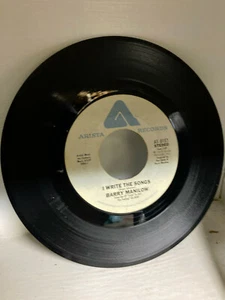 Barry Manilow A Nice Boy Like Me / I Write The Songs Record Vinyl 45Rpm - Picture 1 of 1