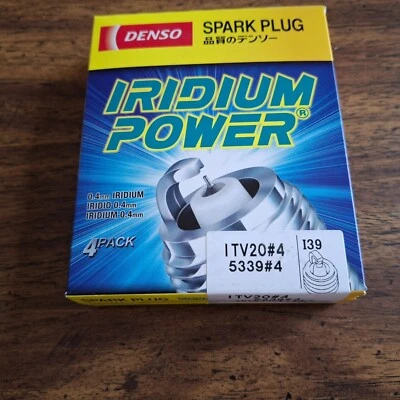 Juego de 4 Bujías Denso Iridium ITV20 5339 Nuevas Foto 1 de 2