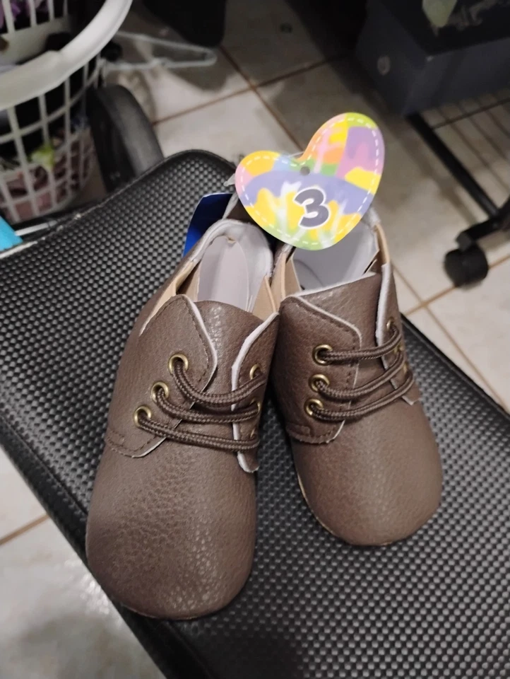 Brown Crib Shoes - Image 1 of 1