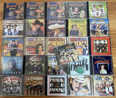 x26 Regional Mexicana Latin CD Lot Ramon Ayala Nõrteno Ranchera Mariachi Tejano - Image 1 of 4