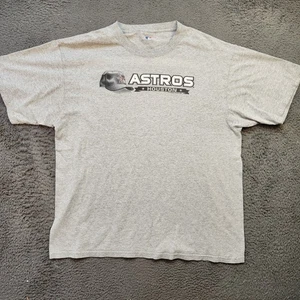 Houston Astros Shirt Mens Large Gray MLB Baseball Tee T-Shirt VF Imagewear 2000s - Picture 1 of 6