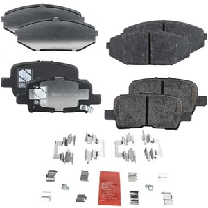 Brake Pad Set For 2001-2002 Acura MDX Front and Rear Set of 2 AWD - Picture 1 of 12