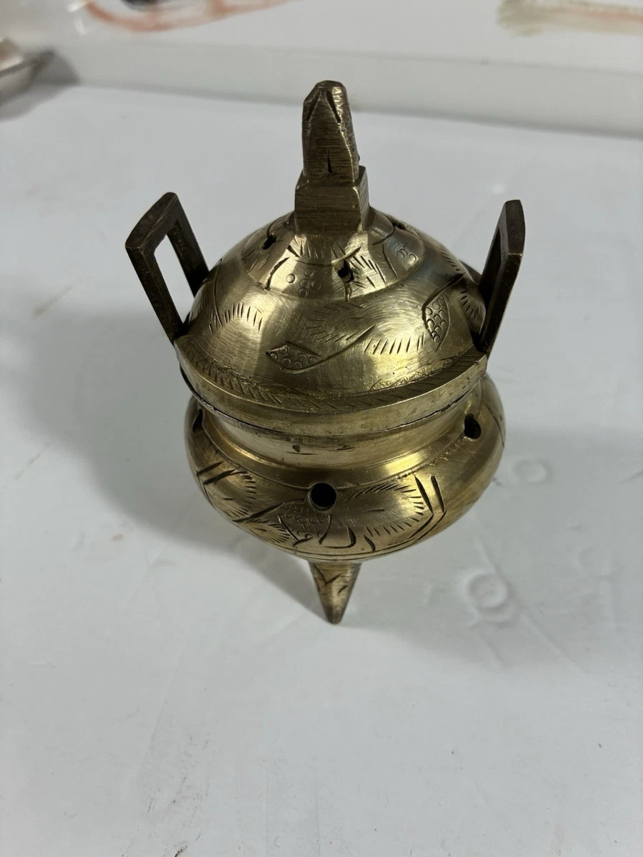 1850 - 1899 年中国古董黄铜香炉| eBay