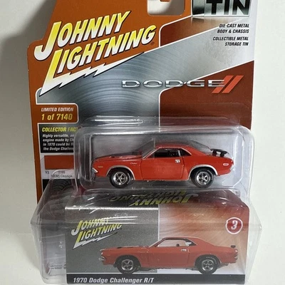 Johnny Lightning Limited Edition 1970 Dodge Challenger R/T Car With Storage I33 - Image 1 of 2