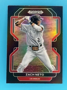 2022 Prizm Draft Picks #PDP13 Zach Neto Black Prizm Los Angeles Angels - Picture 1 of 2