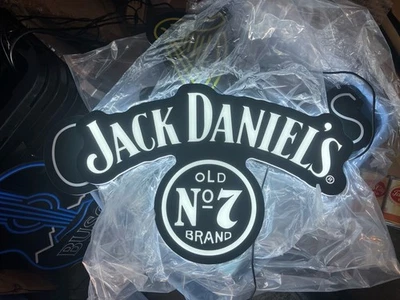 Jack Daniels Old No 7 Brand LED Lighted Sign 21 x 13 - Image 1 of 3