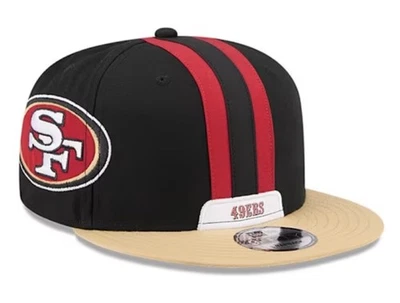 旧金山 49 人队帽子 New Era HELMET 平沿帽 — 第 1/4 张图片