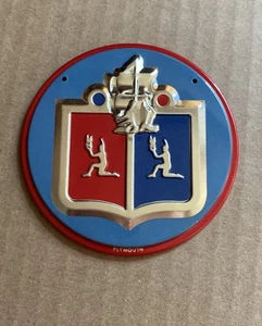 Vintage Emblem Car Plate Badge 1950’s Plymouth - Picture 1 of 3
