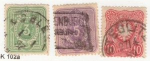 Germany Scott# 29 - 31 used - Picture 1 of 1