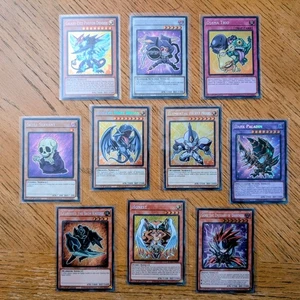 Yugioh Chibi Artwork Full Set 1st Edition Secret Rare BLMM-EN001 - BLMM-EN010 NM - Picture 1 of 21
