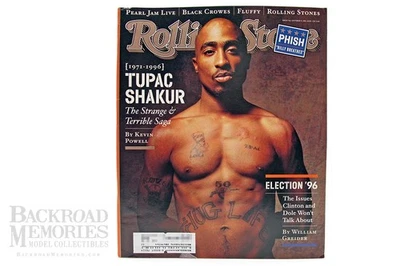 Vtg (1996) Oct. 31st (Tupac) "Rolling Stone" Magazine (#746), by Straight Arrow - Image 1 of 4