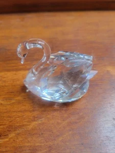 Swarovski Crystal Vintage Swan Small 2" - Picture 1 of 2