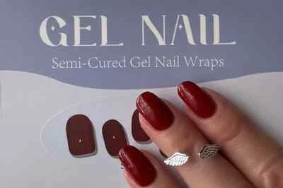 UV-Nagelfolie selbstklebende Nagelfolie Nailwraps - Bild 1 von 2