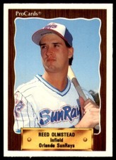 1990 PROCARDS ORLANDO SUNRAYS REED OLMSTEAD #1092