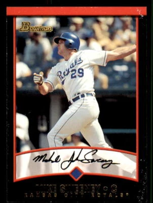 2001 Bowman #74 Mike Sweeney Kansas City Royals - Image 1 of 2