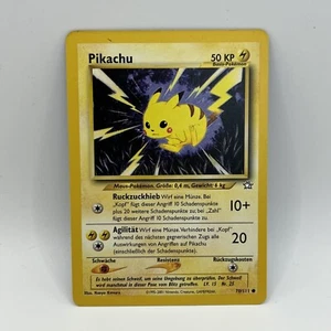 2000 Neo Genesis German Pikachu 70/111 NM - Picture 1 of 2