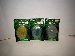 STAR WARS - GALACTIC GLYCERCIN SOAP - Gift Inside lot of 3 - Picture 1 of 2