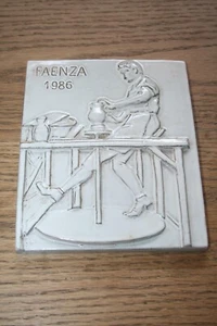 4 World Championship Turning Ente Ceramica Farenza 1986 - Picture 1 of 2