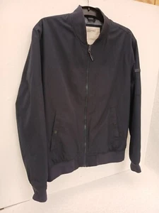 Mens XL Full Zip Lightweight Jacket Elasticated Cuffs & Hem Fully Lined P2P 25". - Picture 1 of 20