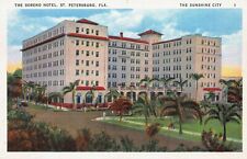 The Sorento Hotel, St. Petersburg, Florida, Early Postcard, Unused