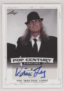 2014 Leaf Pop Century Vini Mad Dog Lopez #BA-MDL Auto 0tw4