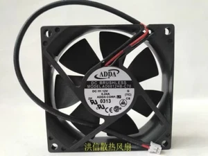 ADDA 8020 AD0812HB-C70 DC12V 0.24A 8CM 2-Pin Power Supply Cooling Fan - Picture 1 of 4