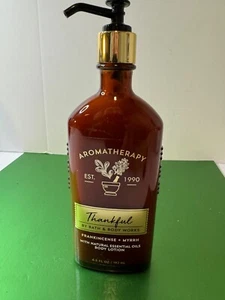 Bath & Body Works BBW Aromatherapy Thankful Frankincense and Myrrh Body Lotion - Picture 1 of 6