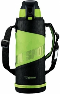 ZOJIRUSHI Stainless Water Bottle Sports 1.5L Camo Blue Green Black Mint Black - Picture 1 of 15