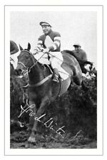 FRED WINTER Signed Autograph Horse Racing Photo Print '62 Grand National KILMORE