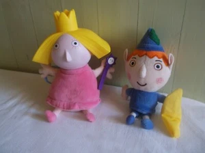 Ben And Holly's Little Kingdom 2X Talking Soft Plush Toys  - Picture 1 of 1