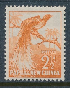 1952 PAPUA NEW GUINEA 2½d ORANGE MINT HINGED MH SG4 - Picture 1 of 2